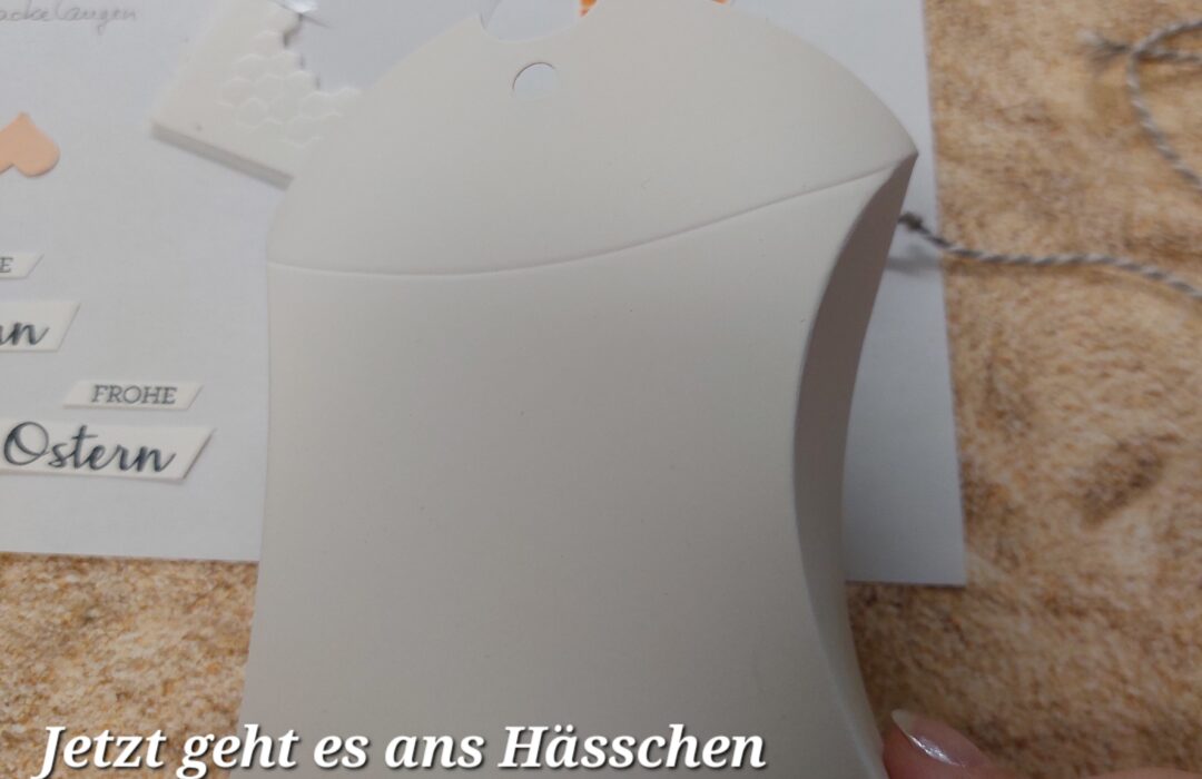 Anleitung Hasenverpackung, Ostern